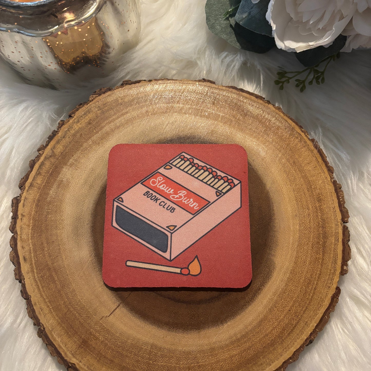 Romance Readers Cup Coaster | Slow Burn