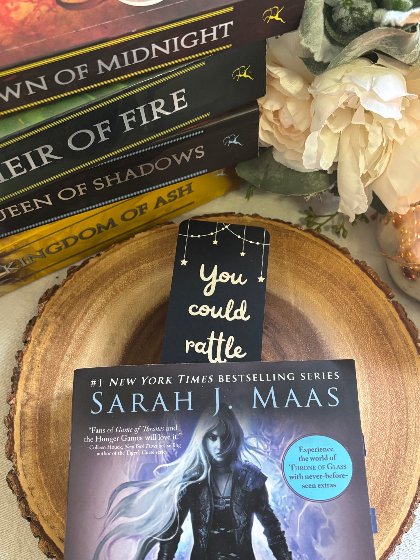 Rattle The Stars Bookmark - Throne of Glass Fandom Gift