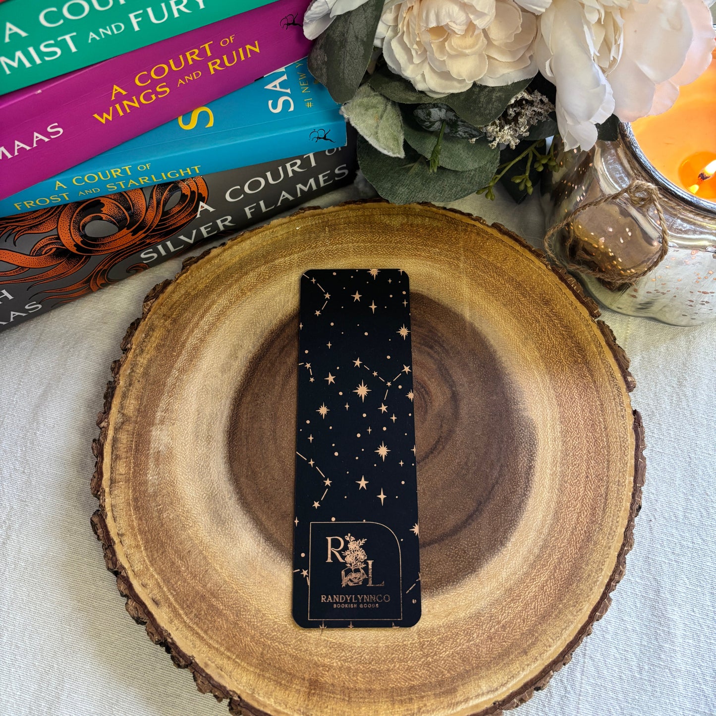 To The Stars Who Listen Bookmark - Gift for Booktok Lovers