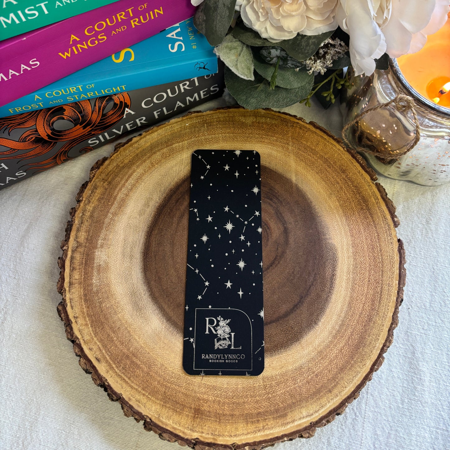 To The Stars Who Listen Bookmark - Gift for Booktok Lovers