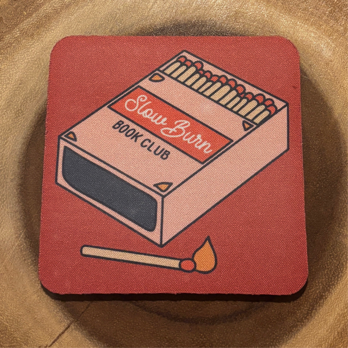 Romance Readers Cup Coaster | Slow Burn