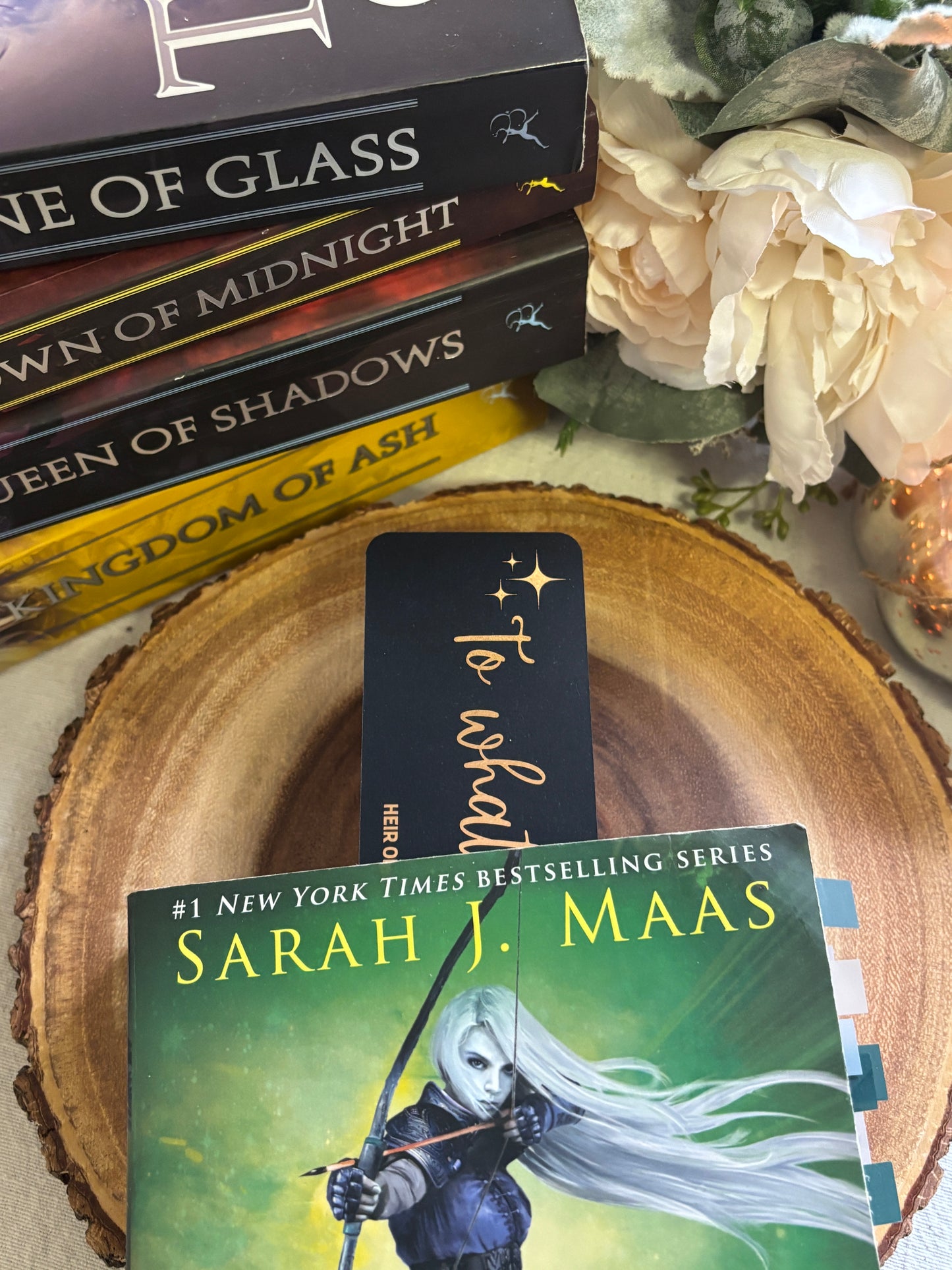 To Whatever End Bookmark - Inspirational Quote for Book Lovers
