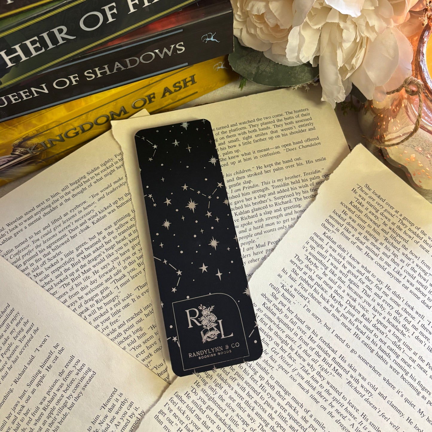 Rattle The Stars Bookmark - Throne of Glass Fandom Gift