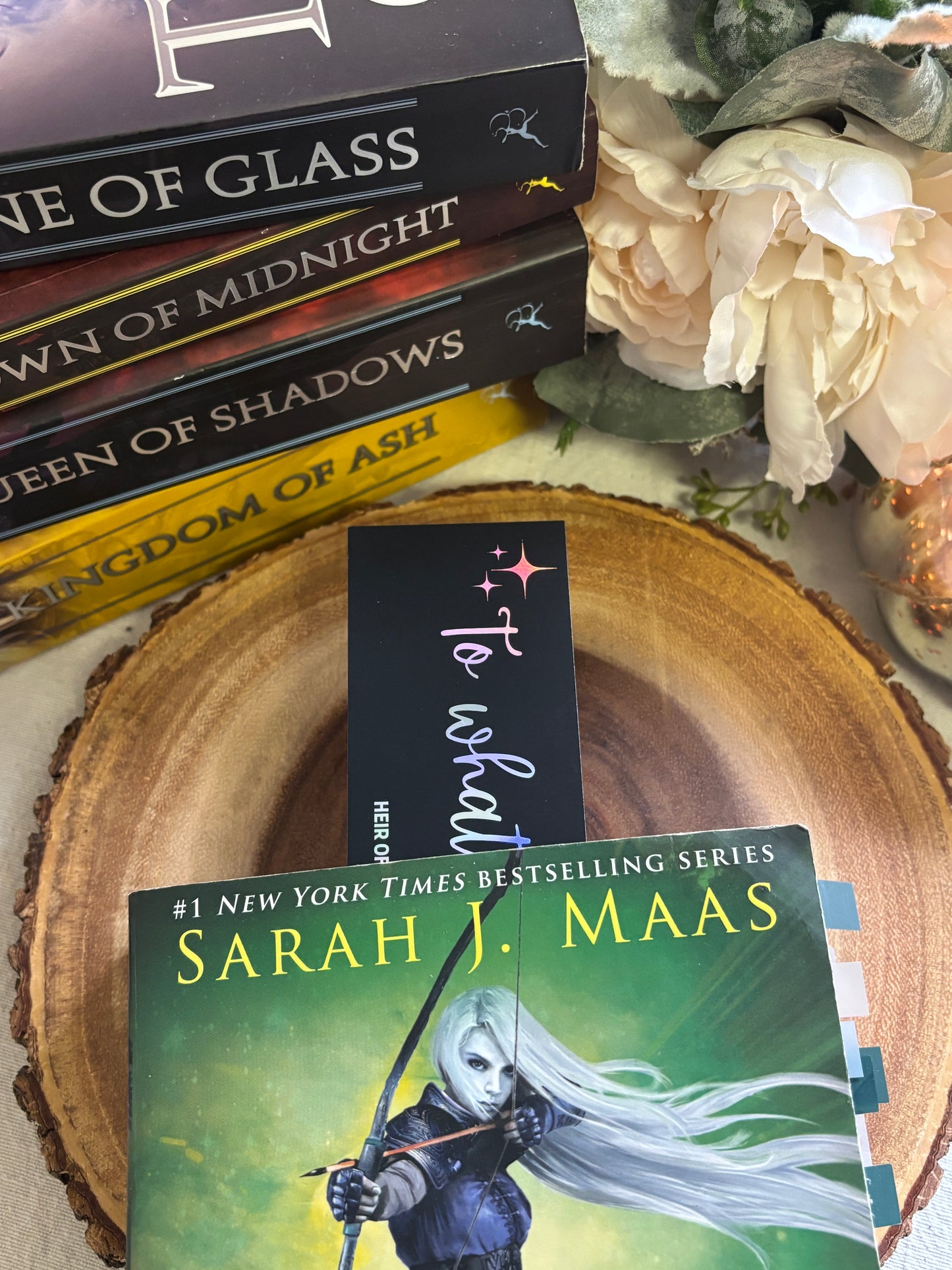 To Whatever End Bookmark - Inspirational Quote for Book Lovers