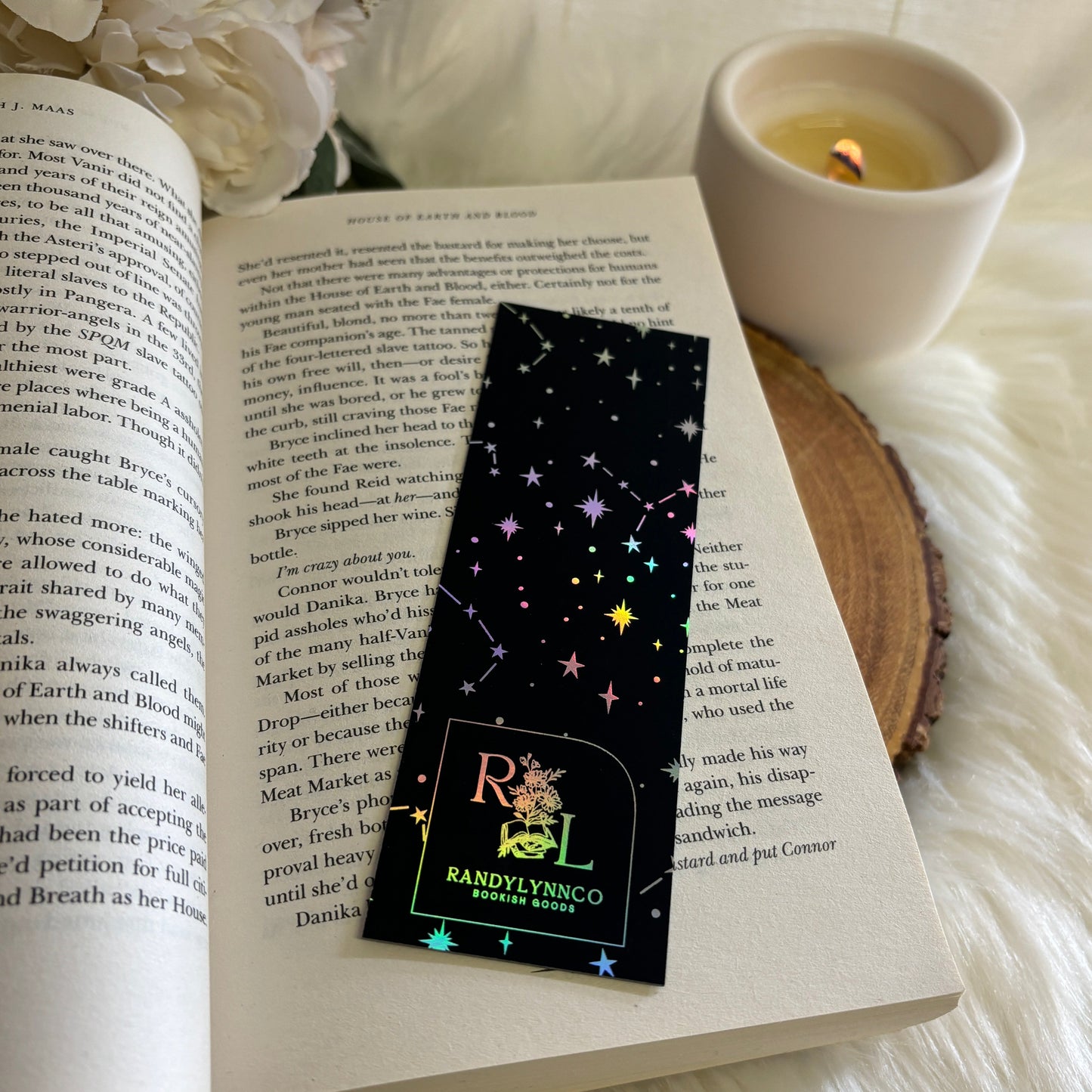 Through Love Bookmark - Sarah J Maas Gift