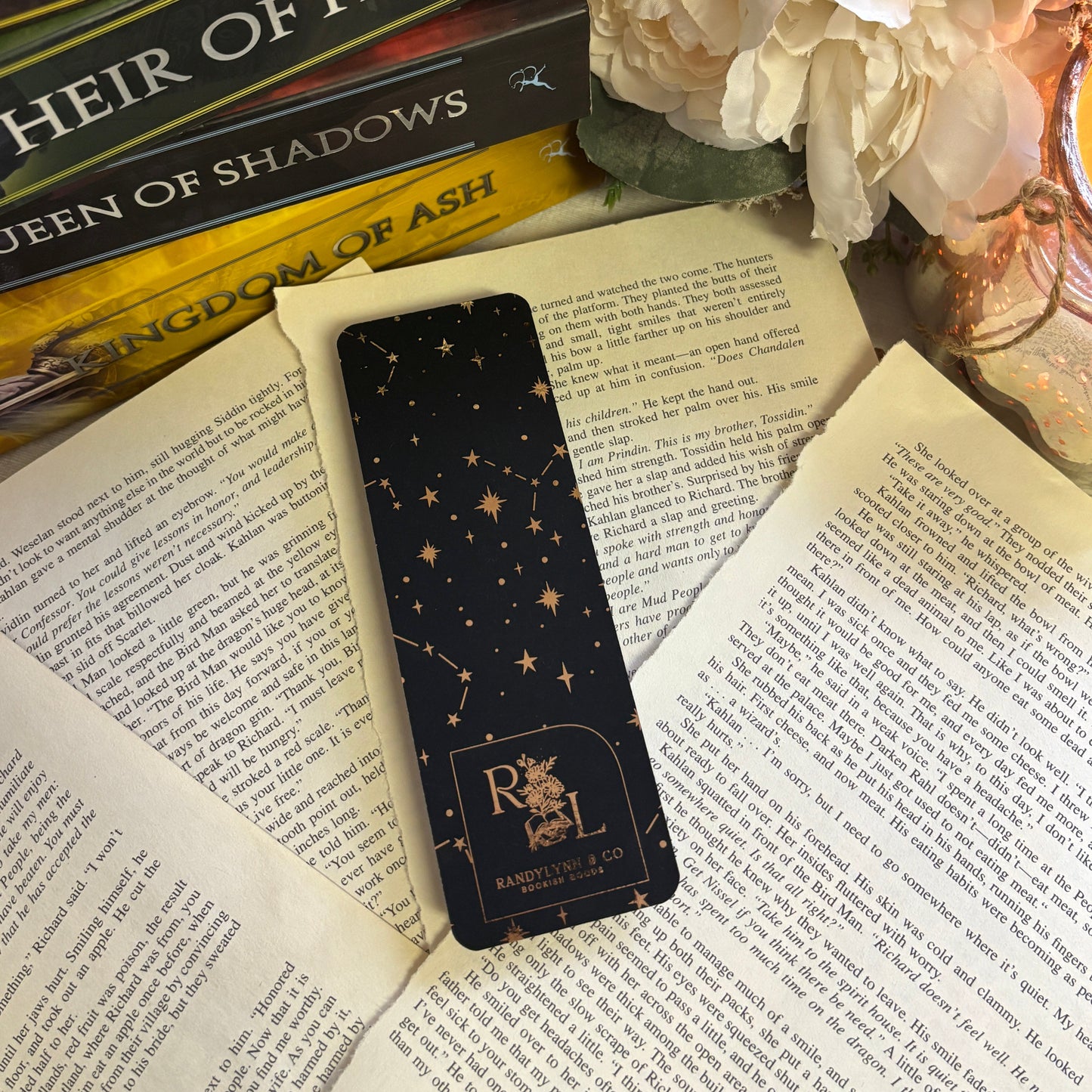 Rattle The Stars Bookmark - Throne of Glass Fandom Gift