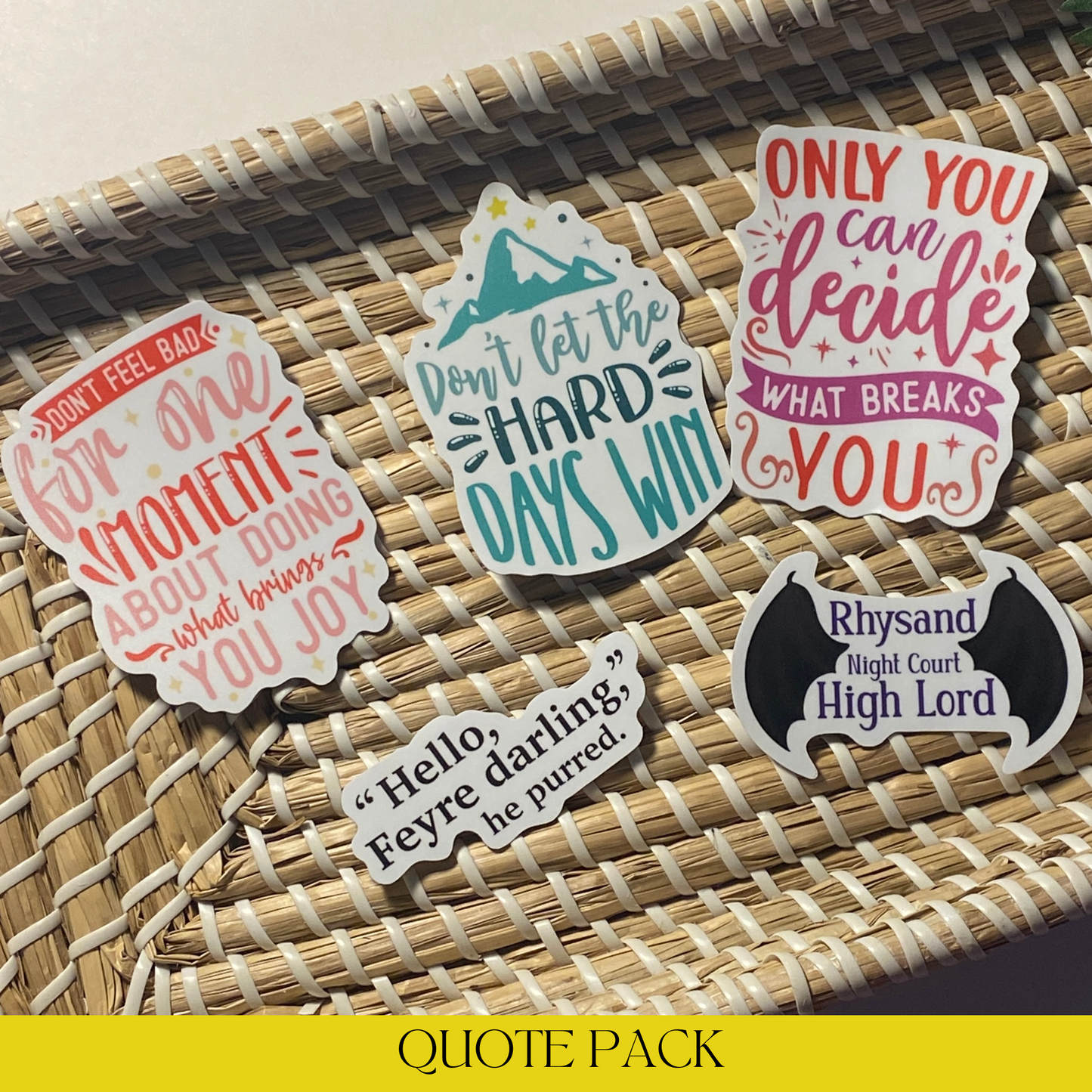 ACOTAR Variety Sticker Pack