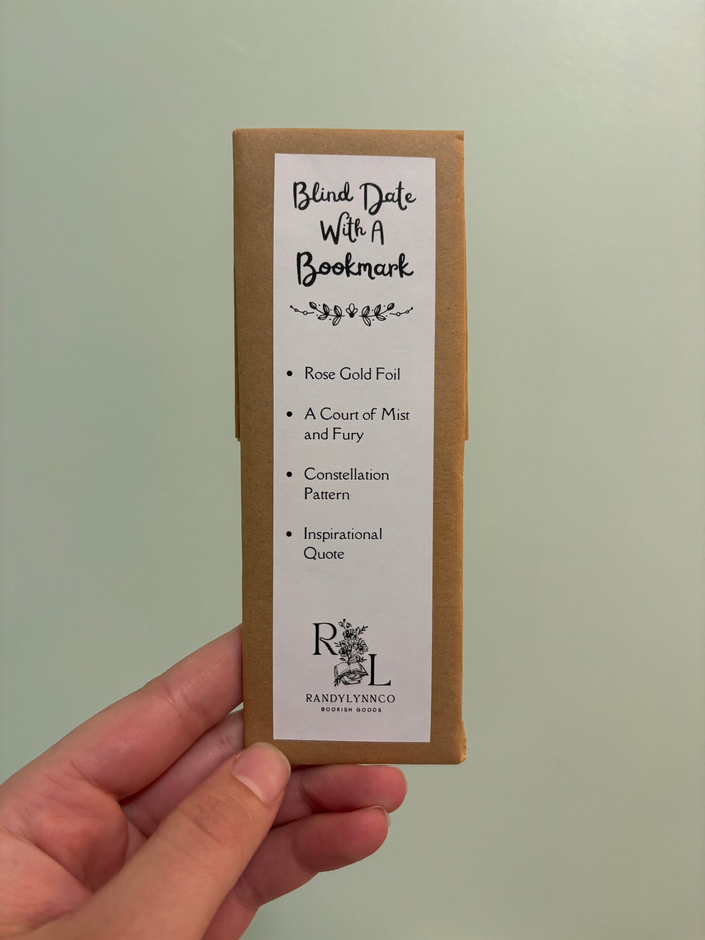 Blind Date with a Bookmark