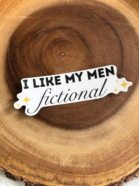 Bookish Sticker | Fictional Men | Perfect for Book Clubs