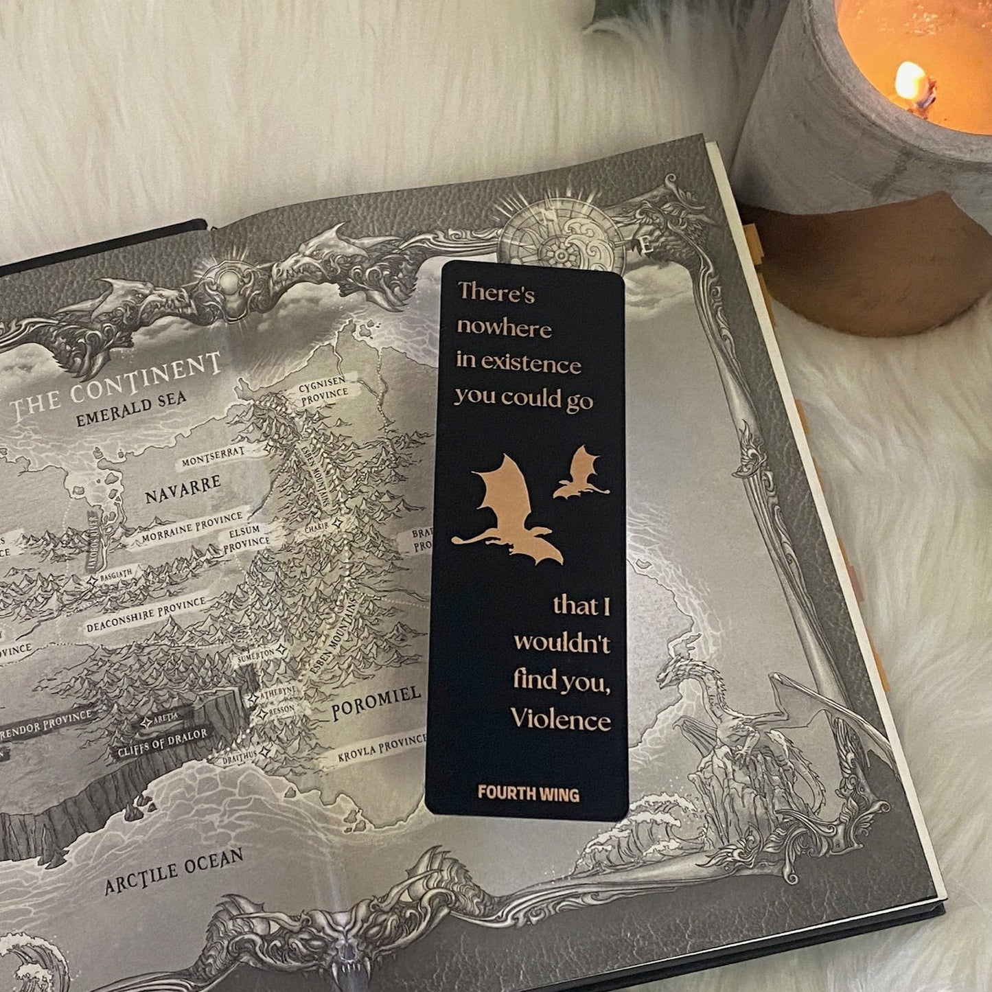 Fourth Wing Bookmark | Violet Sorrengail