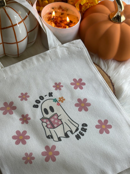 Bookish Tote Bag | Perfect for Halloween | Great Gift for Readers