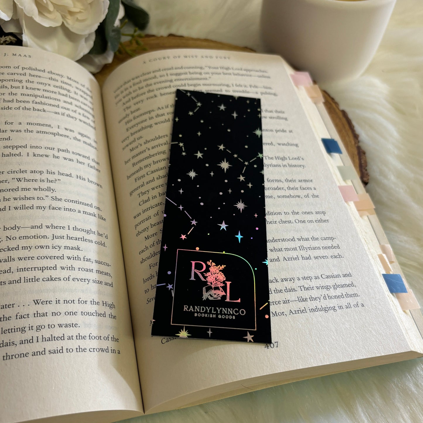 ACOTAR Bookmark | To The Stars Who Listen | Holographic Foil