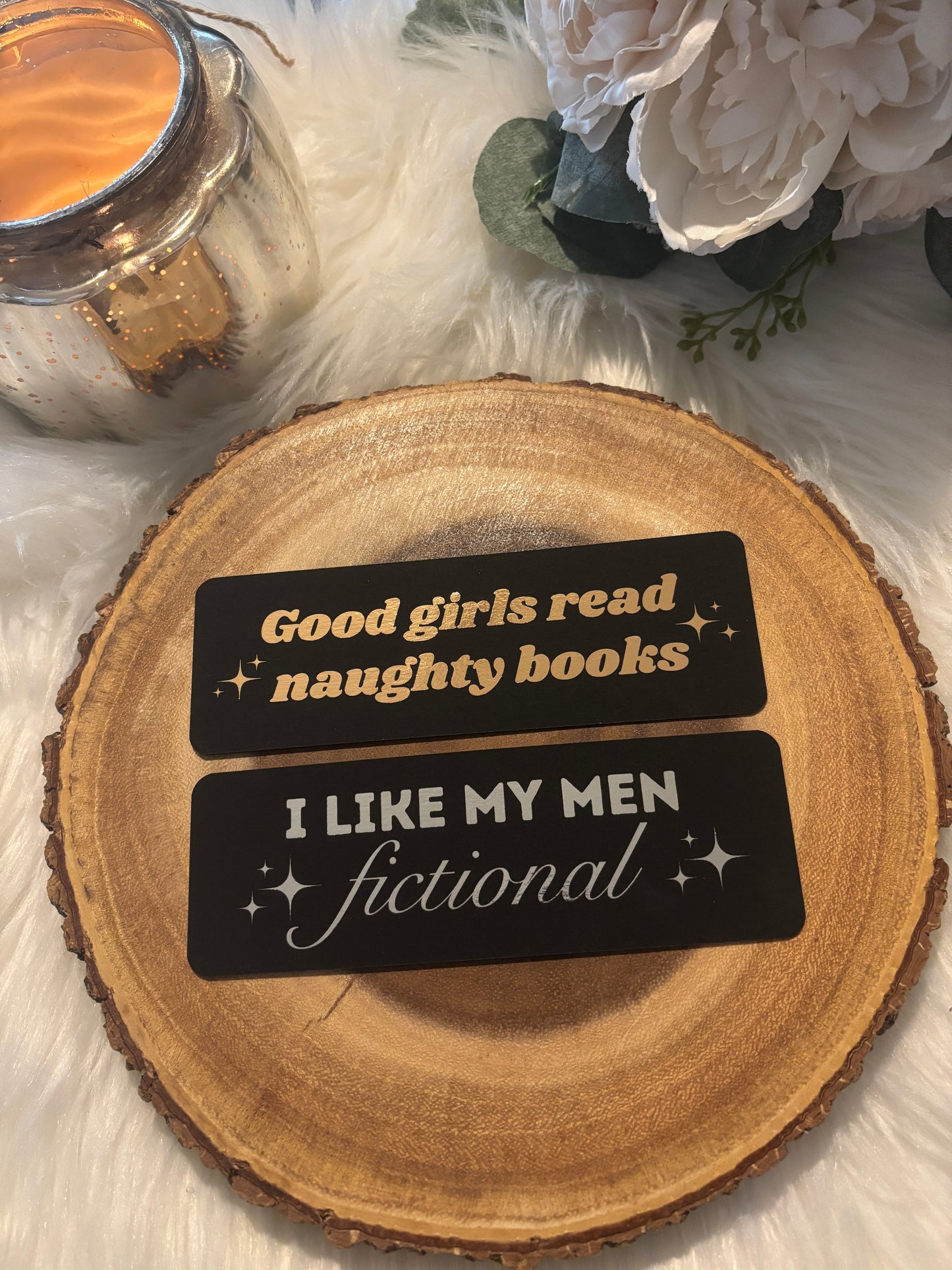 Valentine's Day Bookish Bundle | Cup Coasters | Bookmarks | Stickers