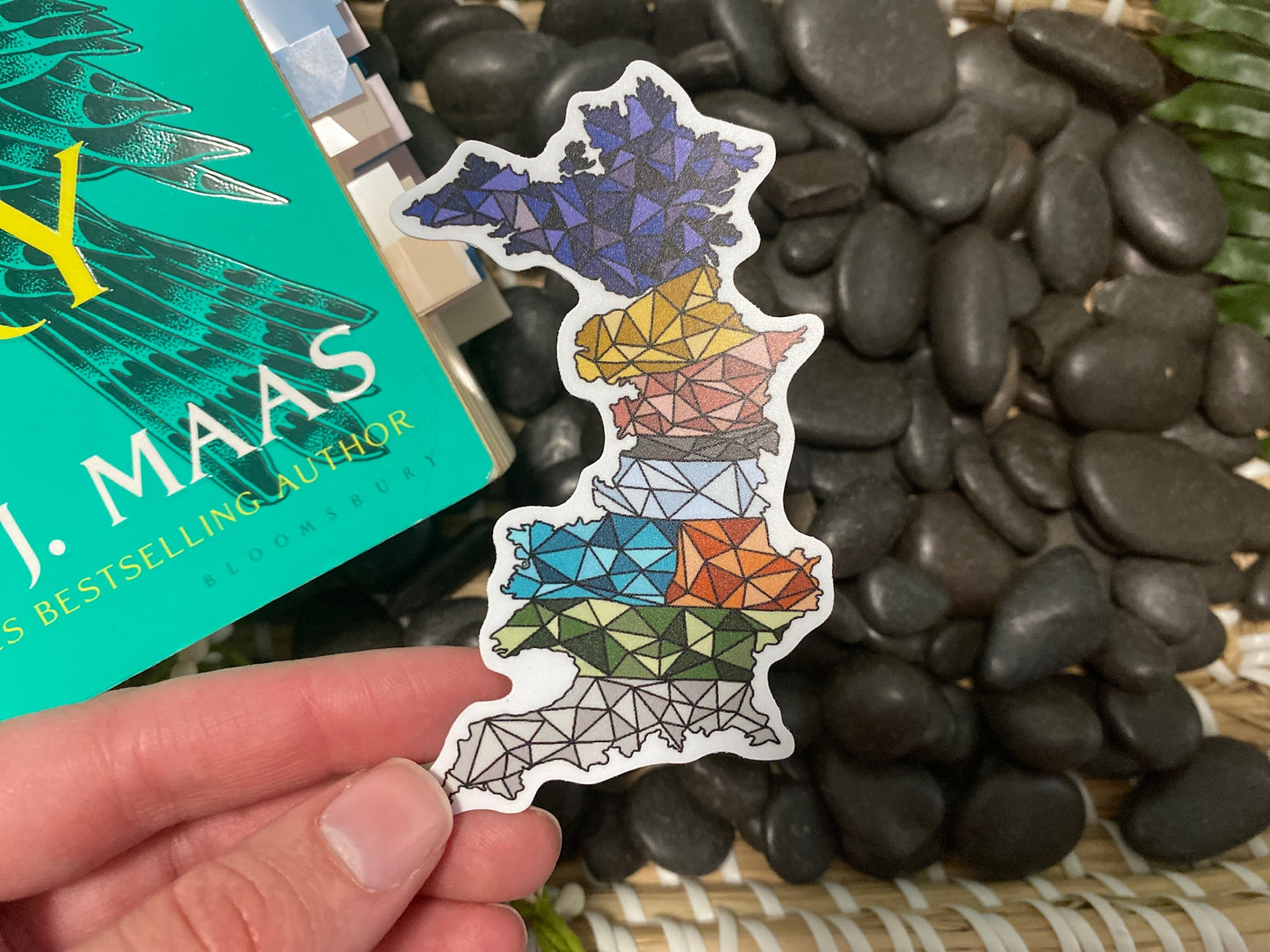 ACOTAR Sticker | Prythian Map