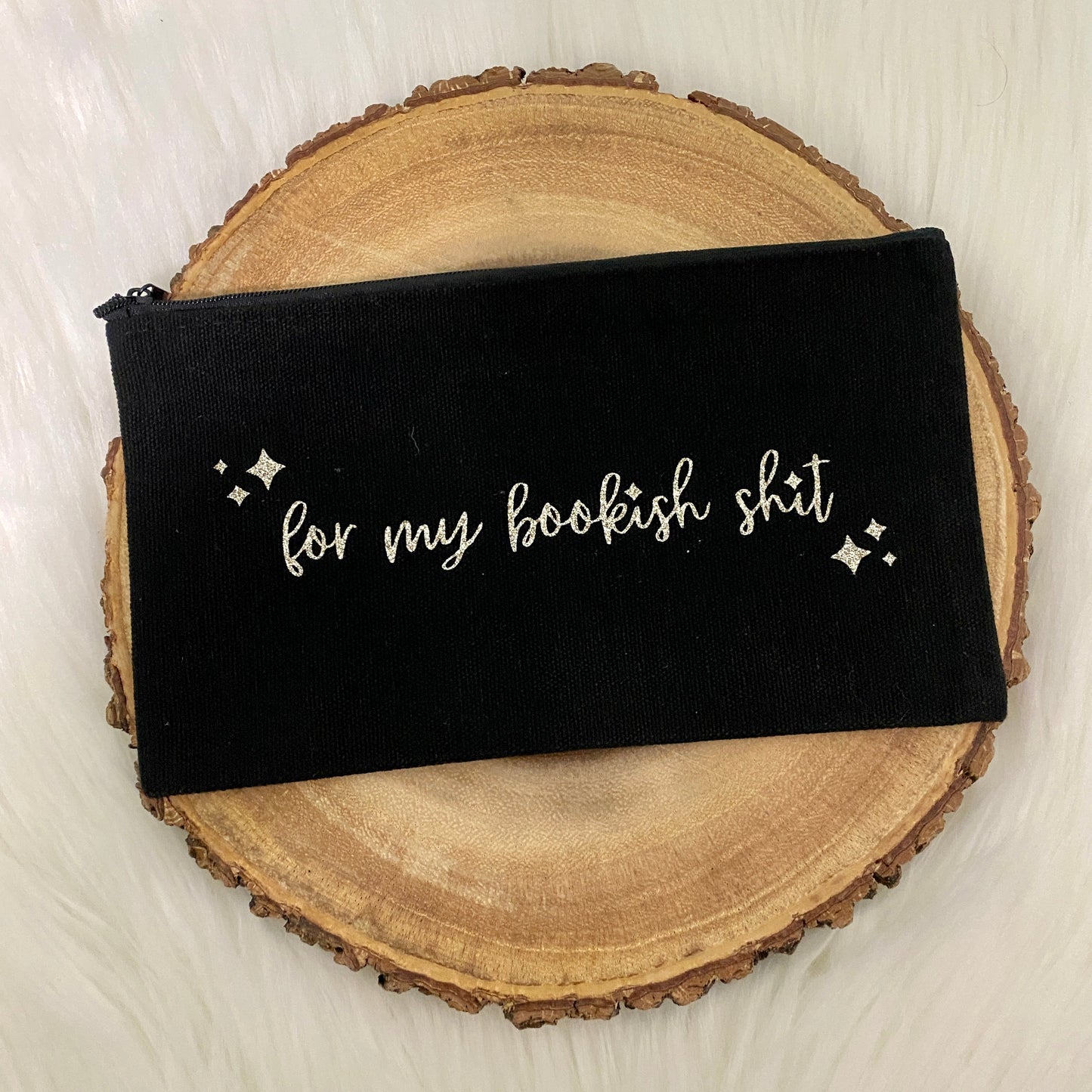 Bulk Order - "For My Bookish Shit" Canvas Pouches | Great gift for Book Clubs or Friends