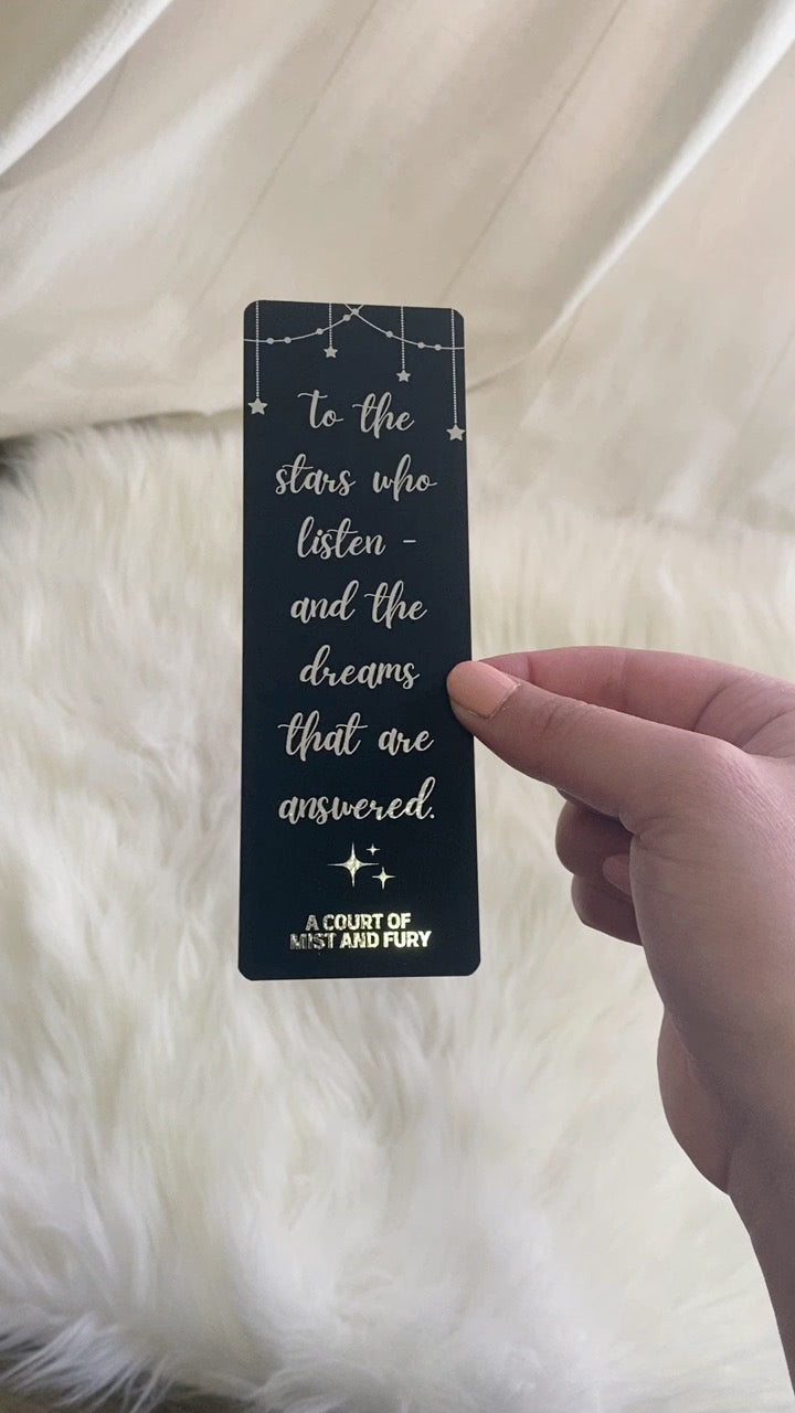 ACOTAR Bookmark | To The Stars Who Listen