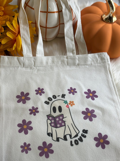 Bookish Tote Bag | Perfect for Halloween | Great Gift for Readers