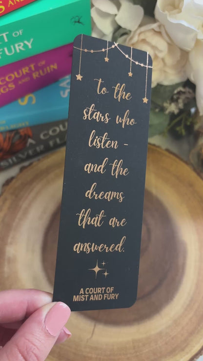 ACOTAR Bookmark | To The Stars Who Listen